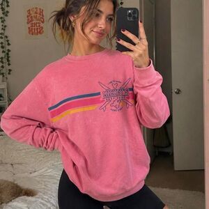 Disney Women's Pink Sweatshirt